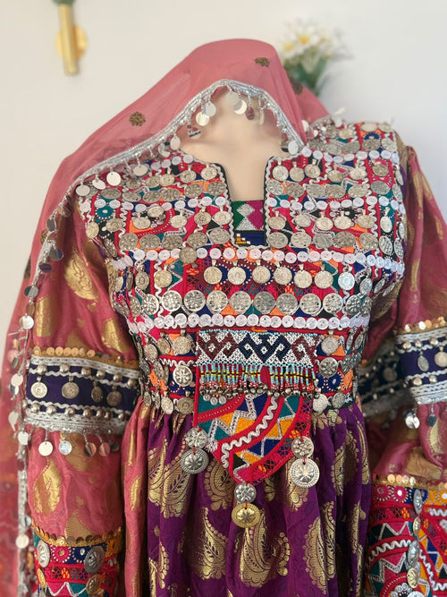 Afghani Kochi dress handwork