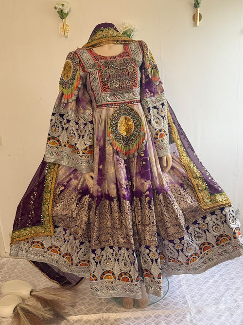Afghani Kochi dress Handmade latest design